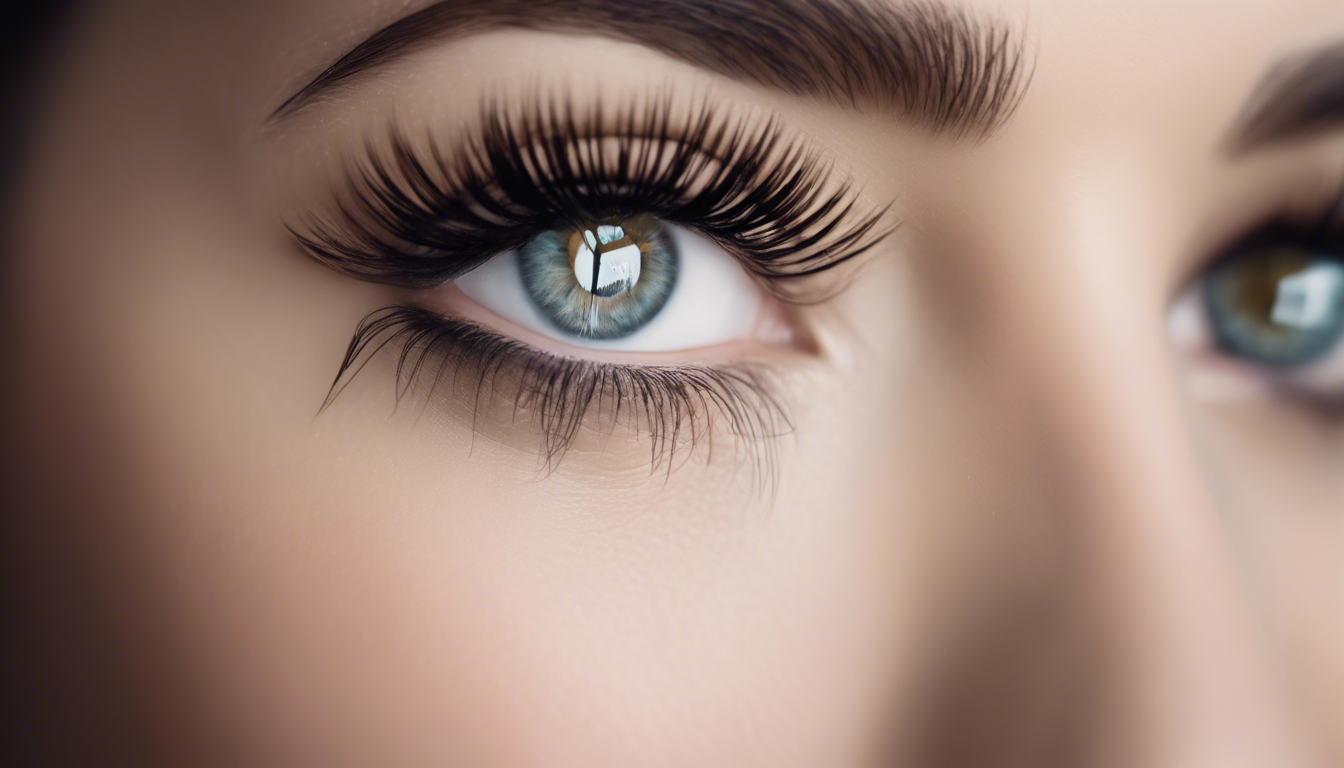 découvrez l'impact des extensions de cils sur la vue et apprenez comment prendre soin de vos yeux lors de la pose d'extensions de cils.